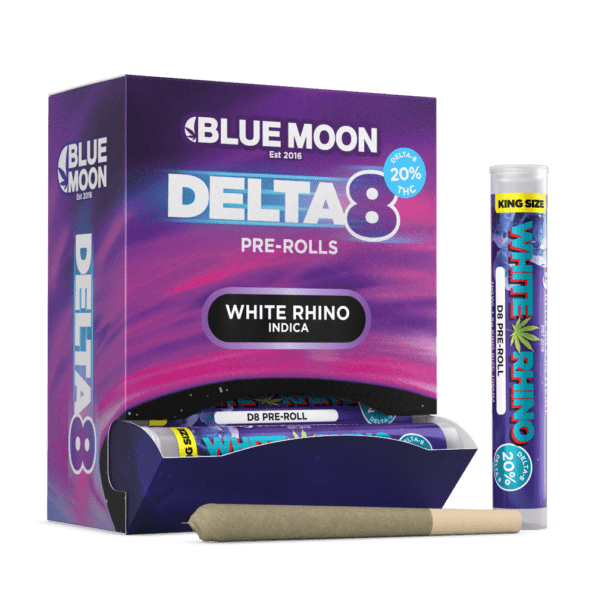 BMH White Rhino Delta-8 Pre-Roll - 20pck CBD Distribution CBD CBD Wholesale