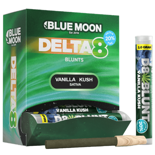 BMH Vanilla Kush Delta-8 Pre Rolled Blunt CBD Distribution CBD CBD Wholesale