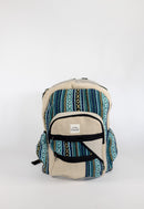 Naturesacks Backpack Blue Design Hemp Backpack CBD Distribution CBD CBD Wholesale