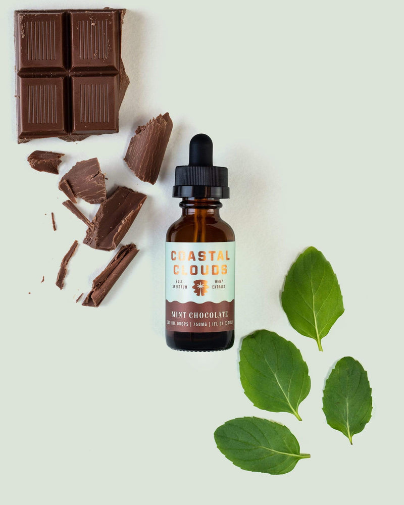 Coastal Clouds Tincture Mint Chocolate / 1500mg Coastal Clouds Full Spectrum Tinctures