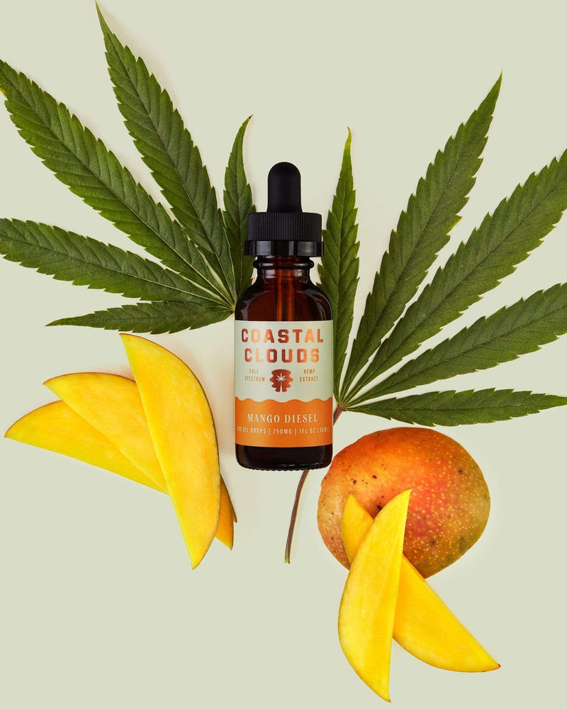 Coastal Clouds Tincture Mango Diesel / 1500mg Coastal Clouds Full Spectrum Tinctures