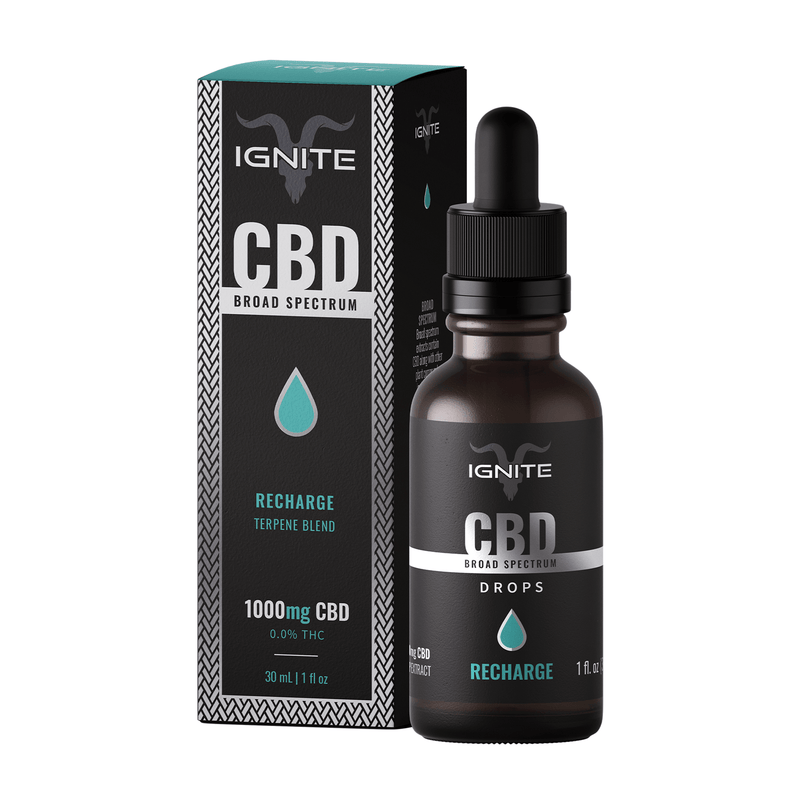 EasyCBD Recharge Ignite Broad Spectrum Tinctures