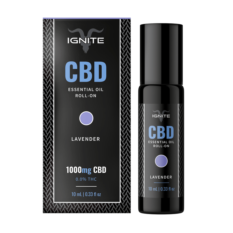 Ignite Topicals Lavender Ignite CBD Roll On 1000mg