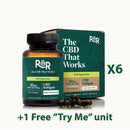 R+R Medicinals Edibles 6 + 1 "Try Me" Free (30mg) R+R Medicinals Proprietary Full Spectrum CBD Softgels CBD Distribution CBD CBD Wholesale